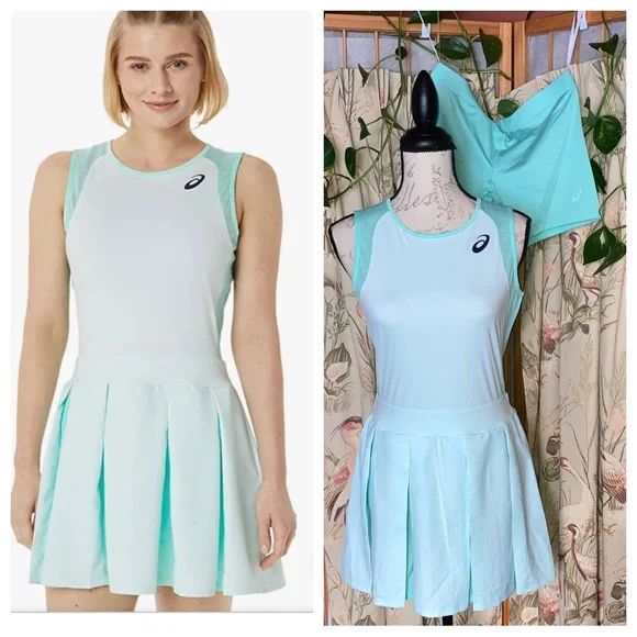 Asics Dresses Nwt Asics Match Tennis Exercise Dress Soothing